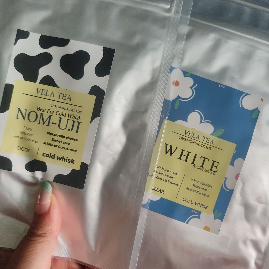 มัทฉะ Vela tea Nom Uji / White Matcha