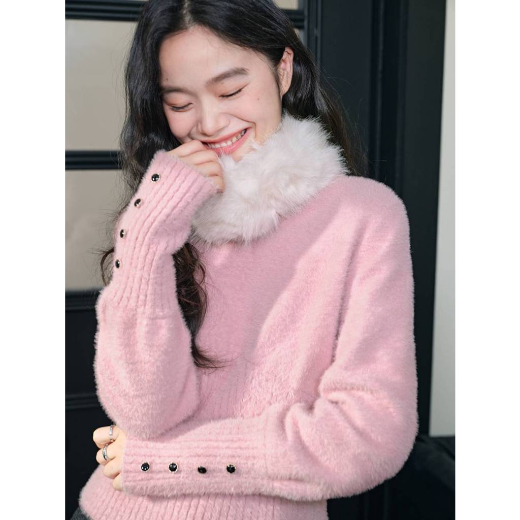 [พร้อมส่ง/Preorder] KUOSE : Fitted Waist Sweater