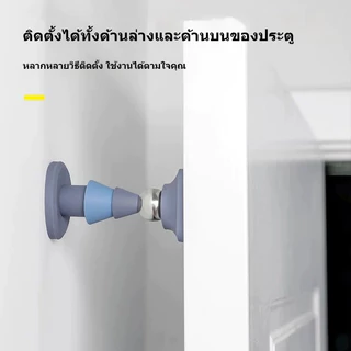 แม่เหล็กกันชนประตูซิลิโคนต้นคริสต์มาสกันชนประตูกาวผนังป้องกันป้องกันการชนกันชั้นเมาประตูจับสําหรับตกแต่งบ้าน
