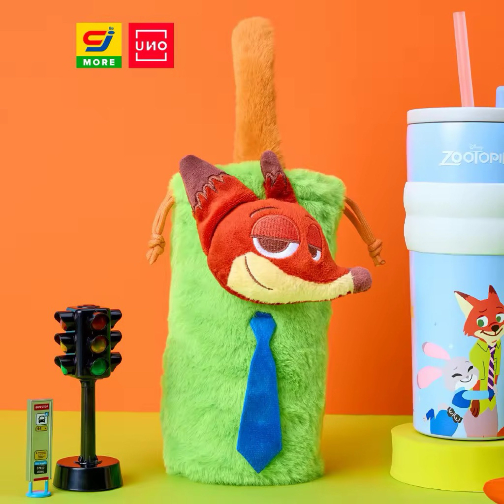 UNO กระเป๋าใส่แก้วเก็บอุณหภูมิ Zootopia ลิขสิทธิ์แท้