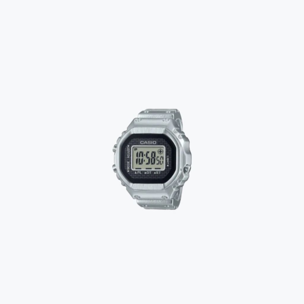 CASIO รุ่น CRW-001-1นาฬิกาแหวน CASIO เพื่อฉลองการครบรอบ 50 ปี ของ CASIO(SILVER) สีเงิน