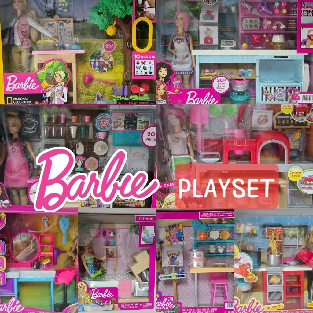 Barbie: Playset Collection (บาร์บี้เซ็ตของเล่นรวมหลายแบบ) – โปรปัง