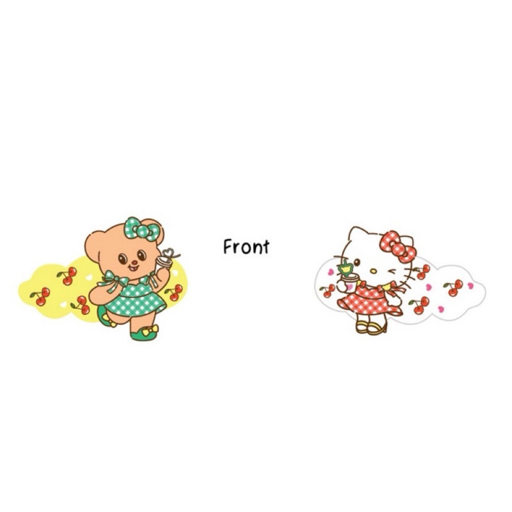 กิ๊บติดผม Hello Kitty X Butterbear ของพรีเมียม 7Eleven