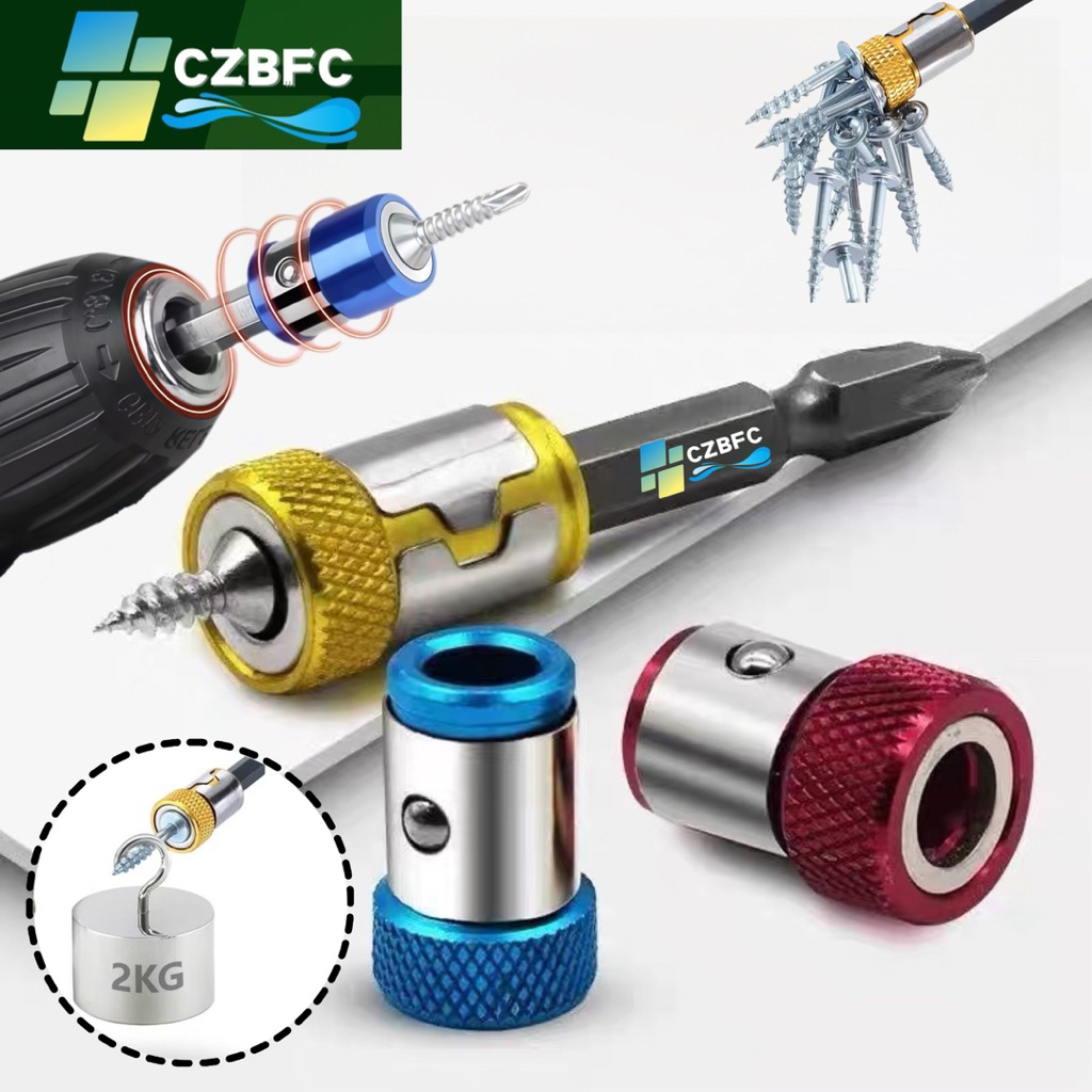 Magnetic Bit Holder Cap | ปลอกแม่เหล็กกันสกรูหล่น สำหรับไขควง 1/4″