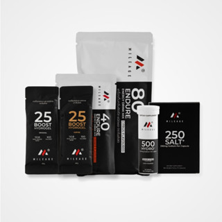 Mileage Marathon Set Kit ชุดแพ็กเจลให้พลังงานและเกลือแร่ สำห…