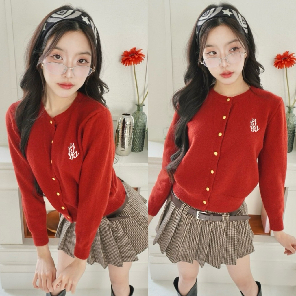 ｛𝘽𝙔 𝙁𝘼𝙃｝💥ツคาดิแกน เสื้อคลุมไหมพรมกันหนาว Jarinya T770