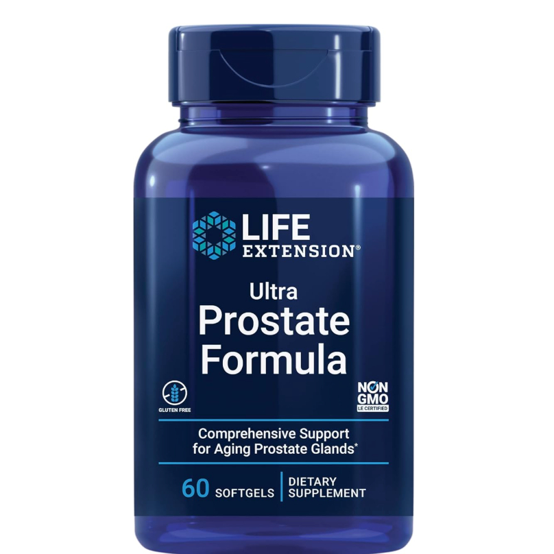 Life Extension Ultra Prostate Formula - Men’s Prostate Health Supplement with Beta Sitosterol, Saw P
