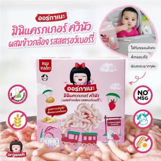 ขนมเด็กออร์กาเนะ เซ็ตขนมครบรส 7 กล่อง แถมโจ๊กบดละเอียดพกพา