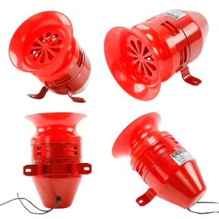 มอเตอร์ไซเรน MS-190 เลิอก 12V/24V/220V มินิไซเรน 114 DB ไซเรนเสียง กันขโมย เตือนไฟไหม้