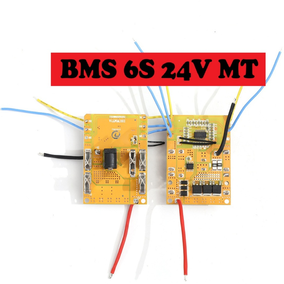 BMS Li-ion 3.7V 6S 24V MT 3MOS