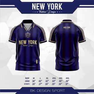 เสื้อกีฬาพิมพ์ลายNewYorkคอปก ดูดีมีสไตล์สุดๆ สวมใส่ได้ทั้งผู้ชาย ผู้หญิง ผ้านิ่มใส่สบายสุดๆ (NY151168)