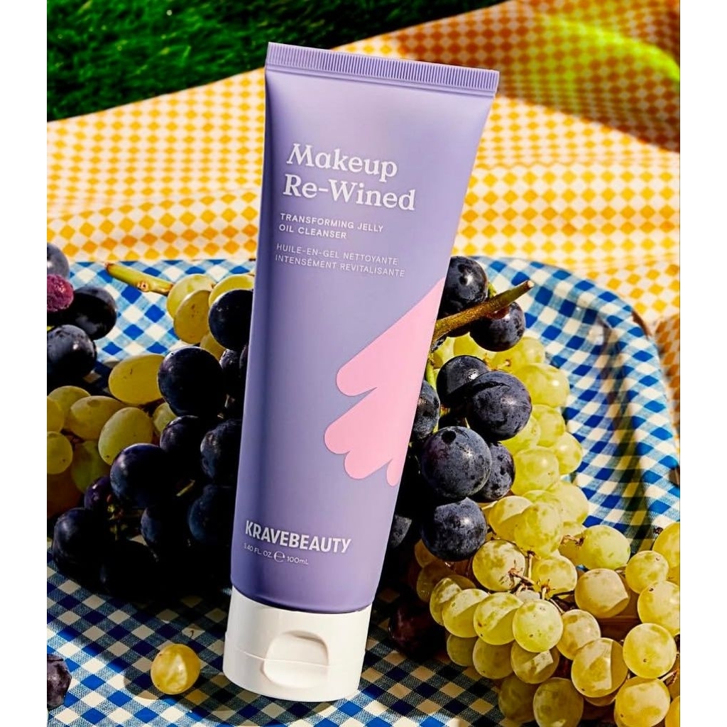 (ใช้โค้ดลดเพิ่ม 20%)Kravebeauty Makeup Re-Wined Oil cleanser