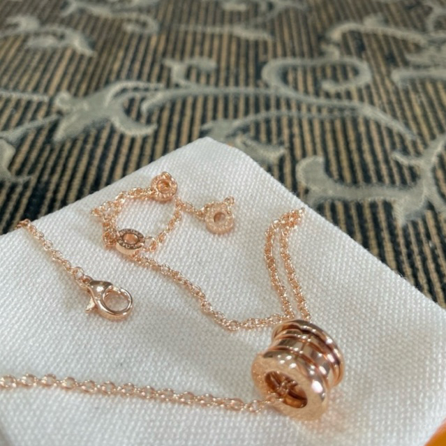 สร้อยคอพิ้งค์ ทอง BVL✨PENDANT NECKLACE✨ VVIP