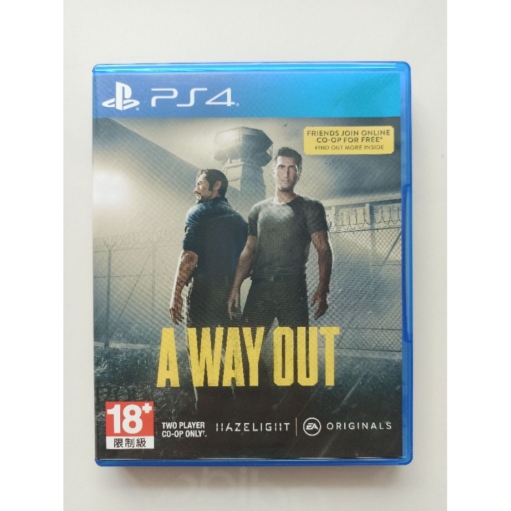 PS4 Games : A Way Out โซน3 มือ2 พร้อมส่ง