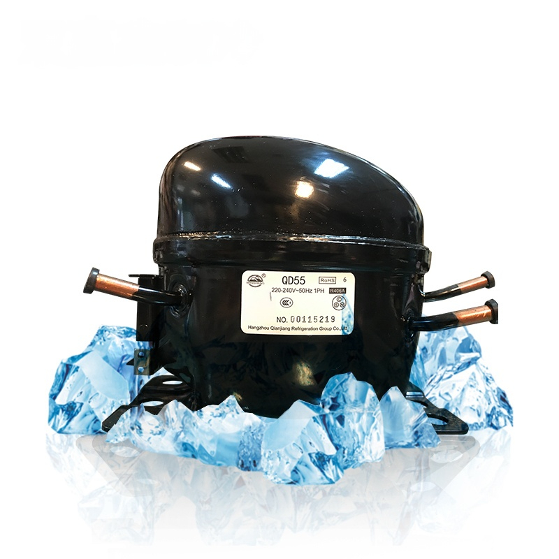 คอมเพรสเซอร์ตู้เย็น ตู้แช่แข็งR134a QD52H 65H 75H 91H 110H 388H