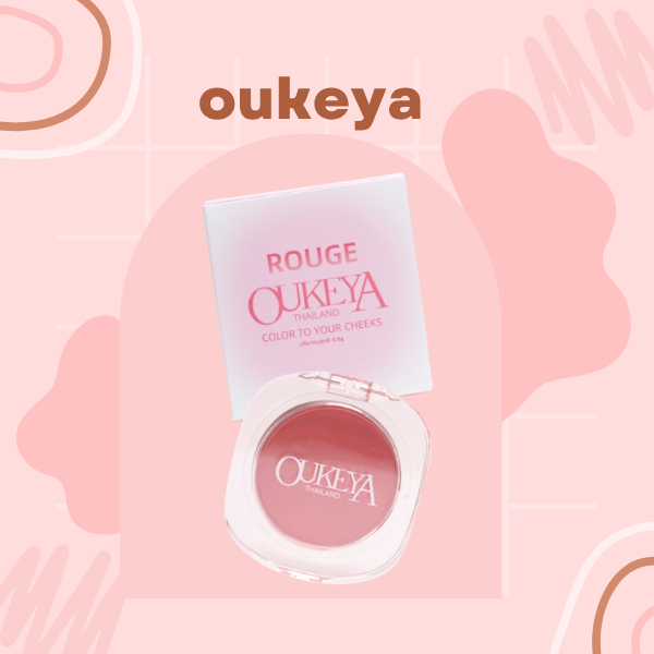 บลัชออนสีชมพู oukeya 02