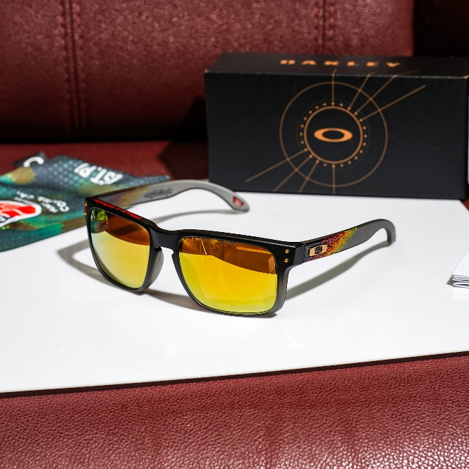 แว่นกันแดด OAKLEY Holbrook รุ่น OO9102 9102AH อุปกรณ์ครบ ของแท้รับประกันศูนย์ไทย