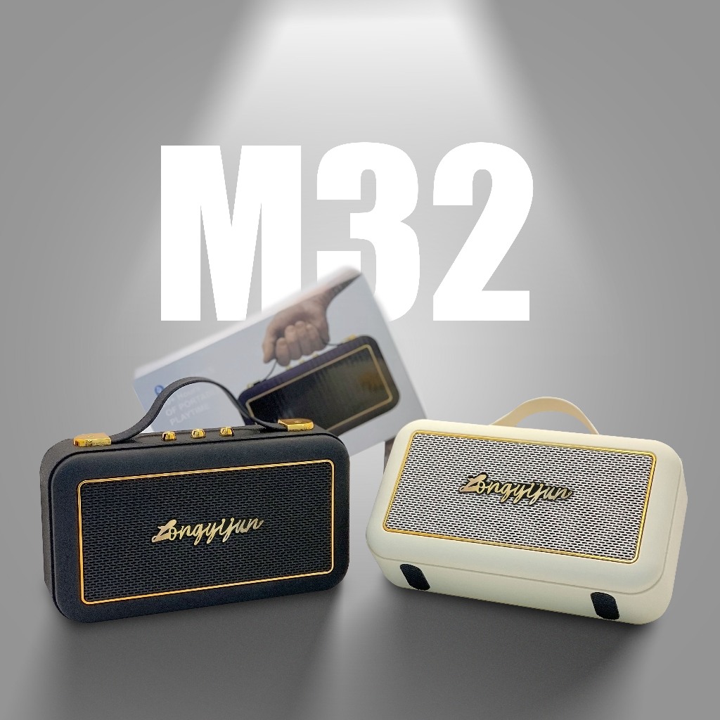ลำโพง บลูทูธ เสียงดีมาก 10W ลำโพงบลูทูธ M32 เบสแน่น ดีไซส์สวย Portable Bluetooth speaker wireless