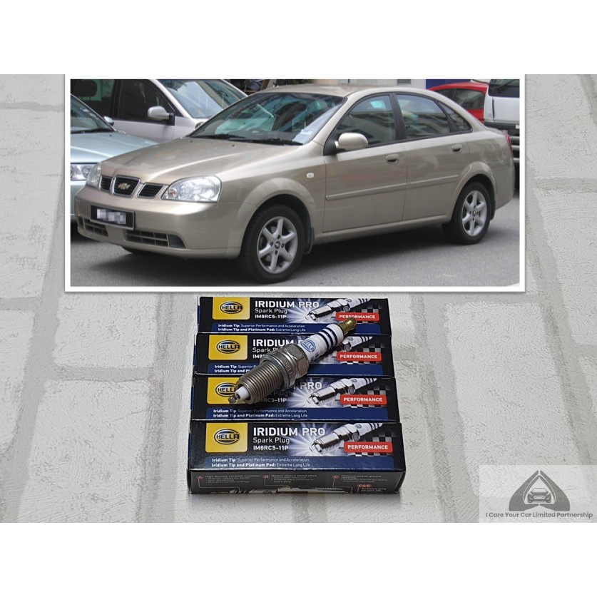 หัวเทียน อิริเดียม Chevrolet Optra ( 2003 - 2010 ) รุ่น 1.6 , 1.8 จำนวน 4 หัว ระยะใช้งาน 100,000 กม 