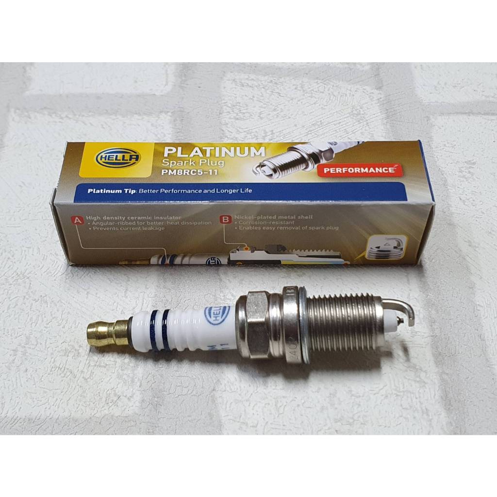 หัวเทียน แพลทตินัม เชฟโรเลต โซนิค  Chevrolet Sonic T300 (2011 - 2015)  จำนวน 4 หัว ระยะใช้งาน 60000 กม : Hella PM8RC5-11 - รูปที่ 3