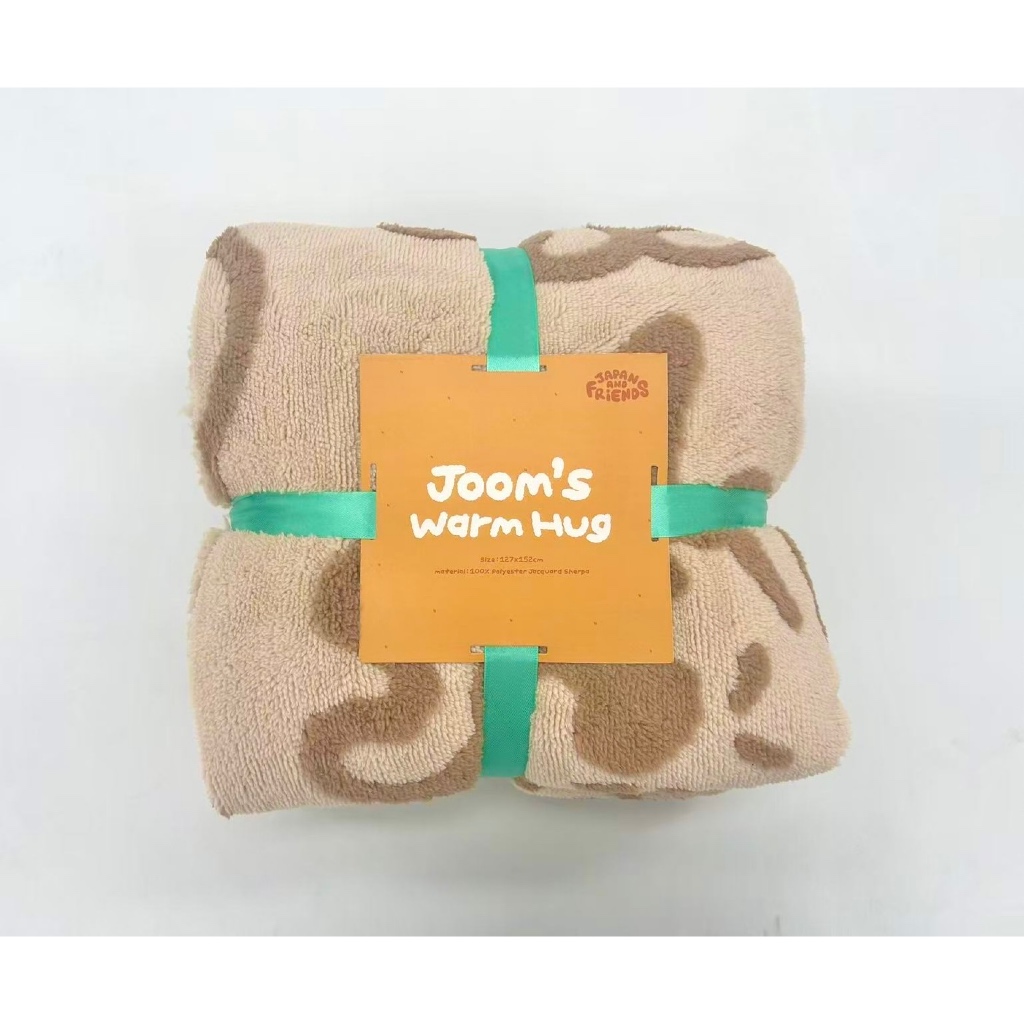 ผ้าห่มลายโลโก้ JOOM'S WARM HUG