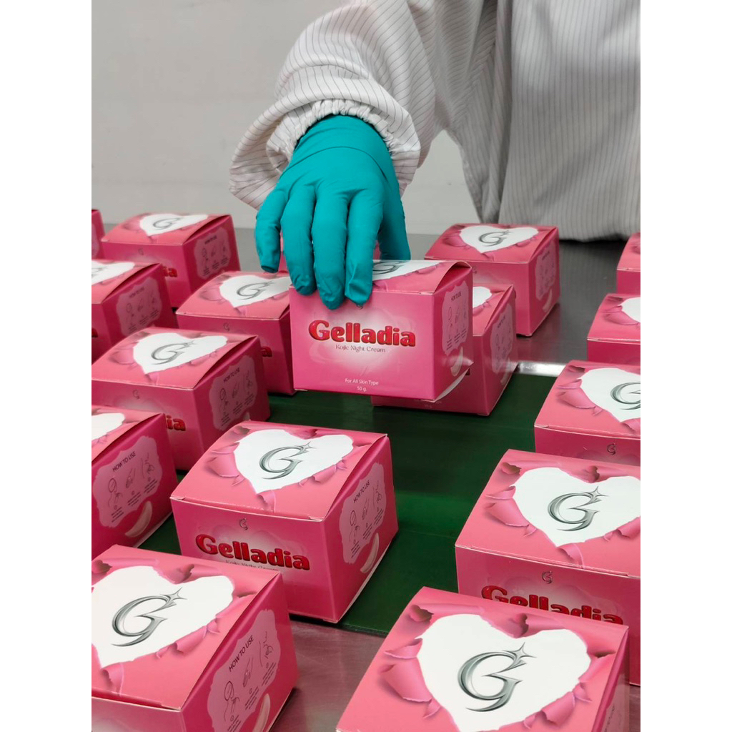 หัวเชื้อเกลลาเดียร์ โคจิก Gelladia Kojic Night Cream (ตะกร้าแบรนด์)