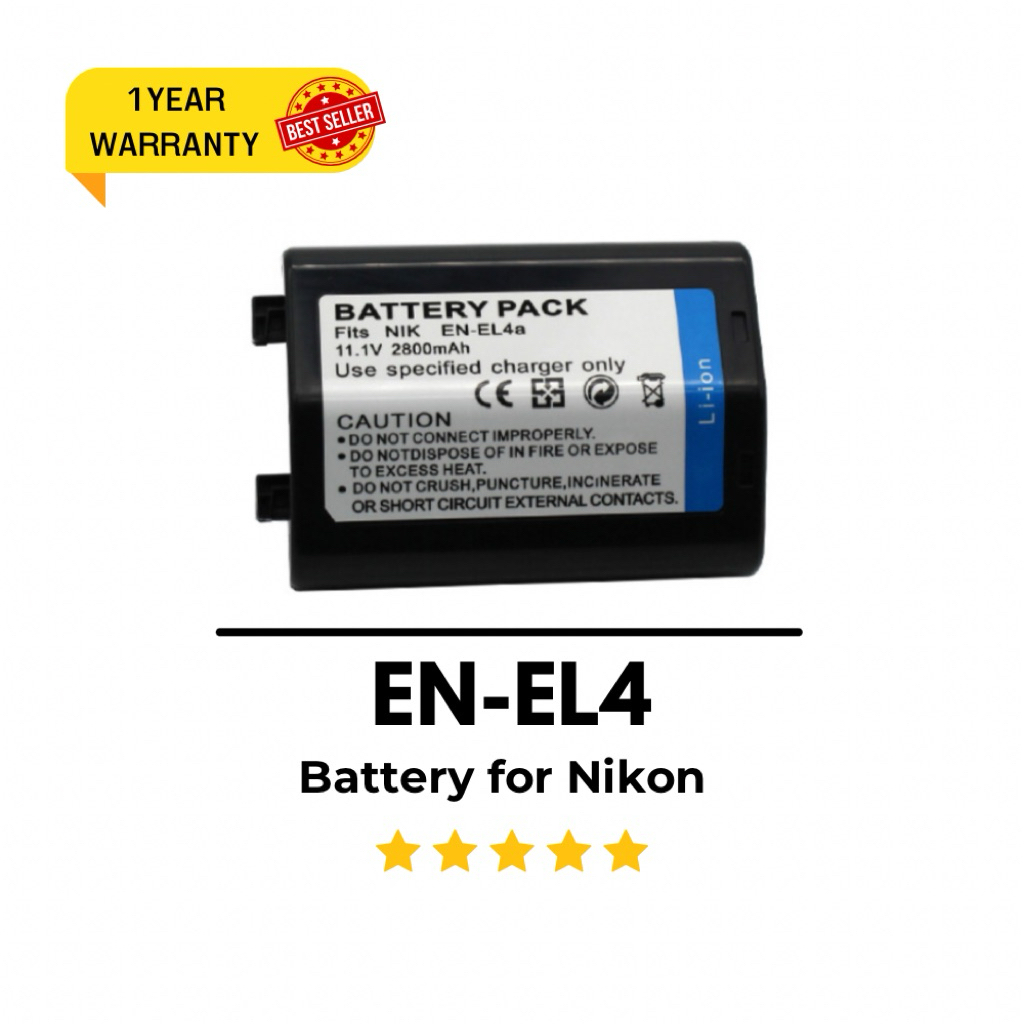 ENEL4 / EN-EL4A Battery For Nikon D2H,Nikon D2Hs,Nikon D2X,Nikon D2Xs,Nikon D3,Nikon D3S,Nikon D3X,N