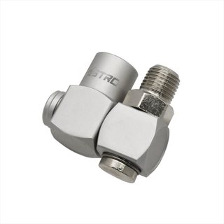Astro Products ข้อต่อลมหมุนคู่ 1/4 ลดบิดสายลม / Double Swivel Air Fitting 1/4