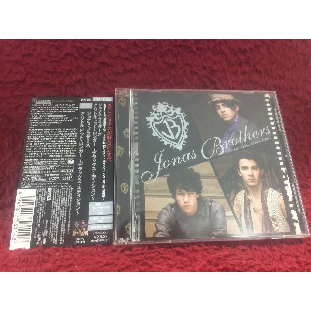 2CD Jonas Brothers – A Little Bit Longer Deluxe Edition สภาพตามรูปปก ZA167-24