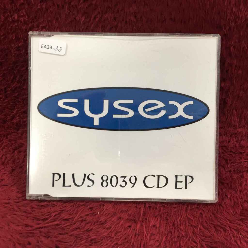 CD Sysex – Plus 8039 CD EP สภาพตามรูปปก EA33-33