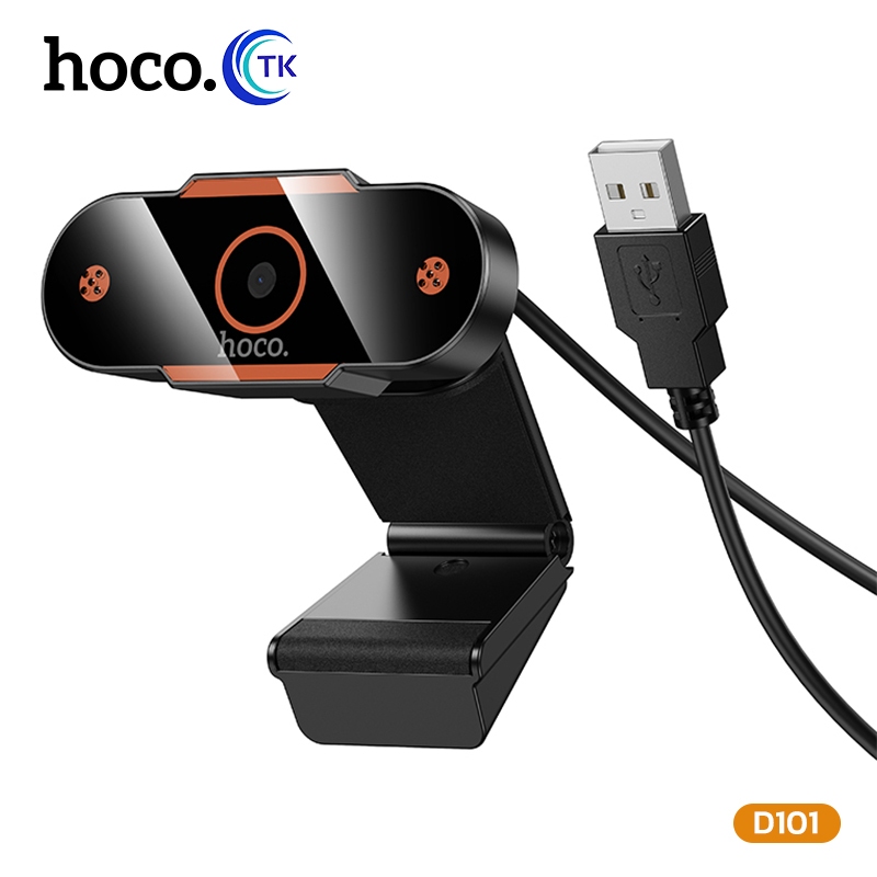 HOCO กล้องคอมพิวเตอร์ HD 720P พร้อมไมโครโฟนคู่ ลดเสียงรบกวน ปรับได้ 180 องศา สาย USB-A ยาว 1.5 เมตร D101 ราคา ถูกที่สุด ดีลบีเคเค แกลเลอรีภาพที่ 8