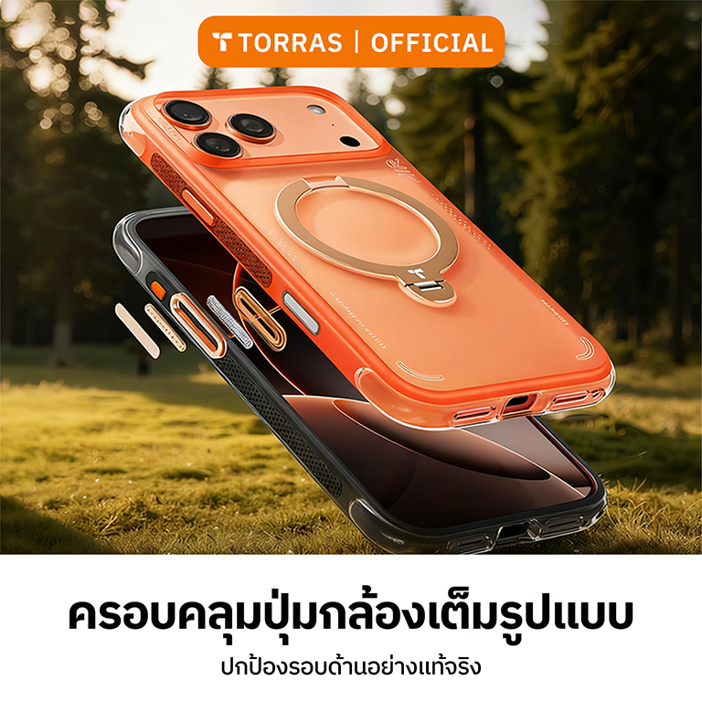 TORRAS Ostand Q3 Air เศสสำหรับไอโฟน | ขาตั้งหมุนได้ 360° | แรงดูดสูง | กันกระแทกสูง | ดีไซน์ครอบคลุมรอบด้าน รูปที่ 3