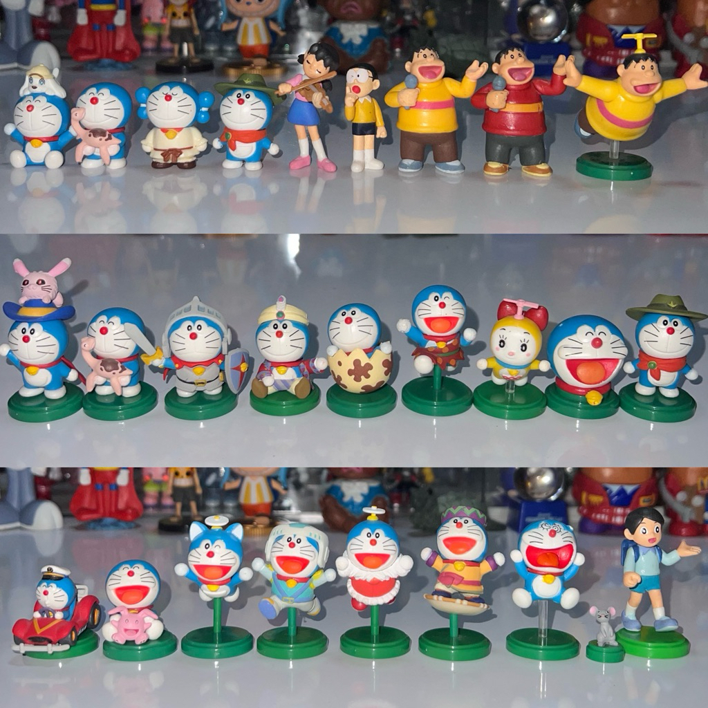 (พร้อมส่ง) โมเดลโดราเอมอน โดเรม่อน Doraemon Choco egg