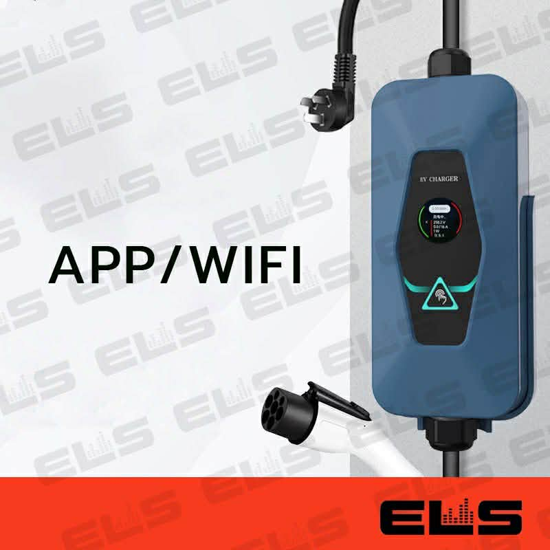 อุปกรณ์ชาร์จรถไฟฟ้า EV charger สายชาร์จ EV 3.5 kW 7kW Type 2 พร้อม APP ควบคุมการทำงาน