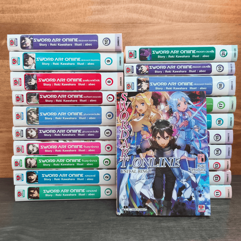 Sword Art Online เล่ม 1-21 🏷️1132096