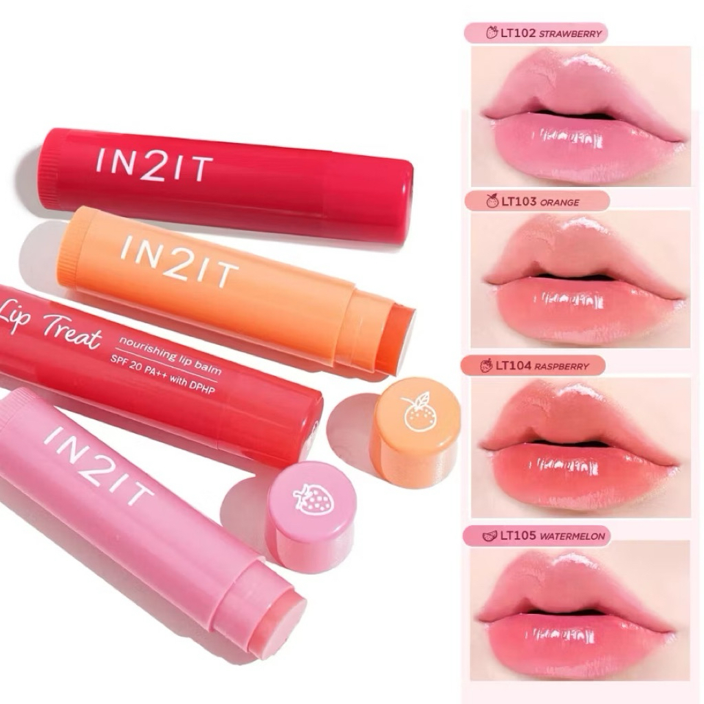 IN2IT LIP TREAT NOURISHING LIP BALM SPF20 PA++ ลิปบาล์ม (4.5 กรัม)