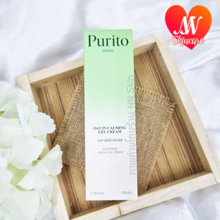 แท้✔ ครีมข้าวโอ๊ต PURITO Oat-In Calming Gel Cream 100ml เจลครีมข้าวโอ๊ต มอยซ์เจอไรเซอร์ เพียวริโต