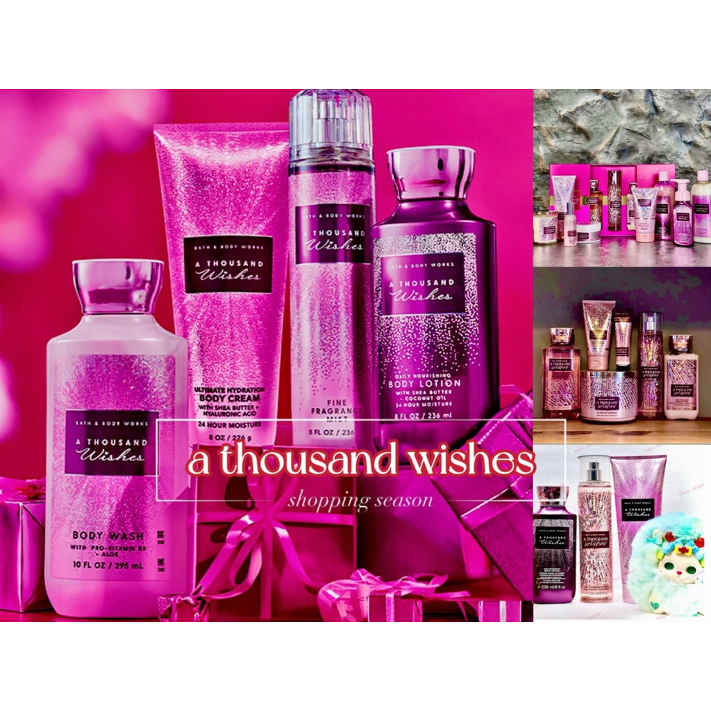 A Thousand Wishes Bath & Body Works ของแท้ พร้อมส่ง ของแท้ไม่ถูก