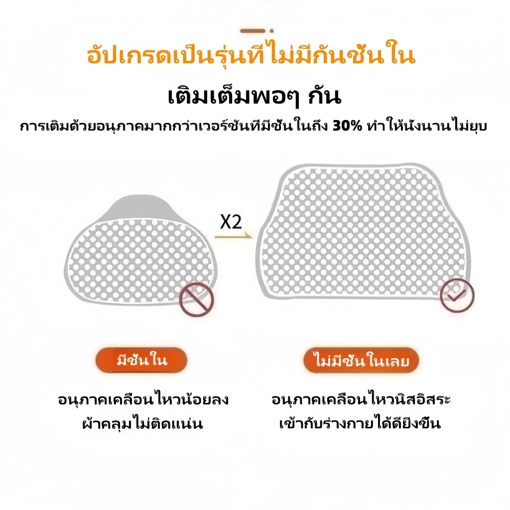 โซฟาเบาะถุงทรายสองที่นั่ง สำหรับห้องนั่งเล่น ห้องนอน ระเบียง thumbnail 4