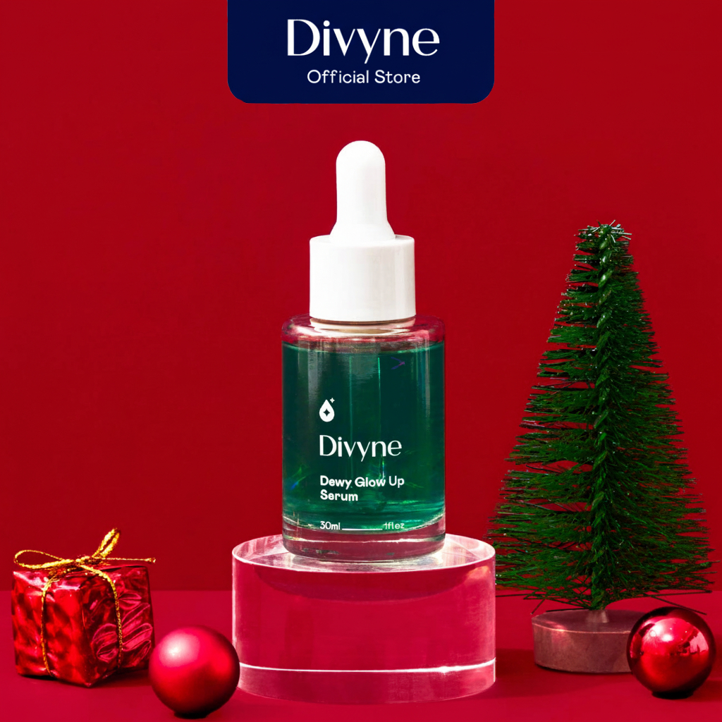 Divyne Dewy Glow Up Serum ขนาด 30ml เซรั่ม Limited edition บูสต์ผิวโกลว์ฉ่ำกระจ่างใสอีกระดับ