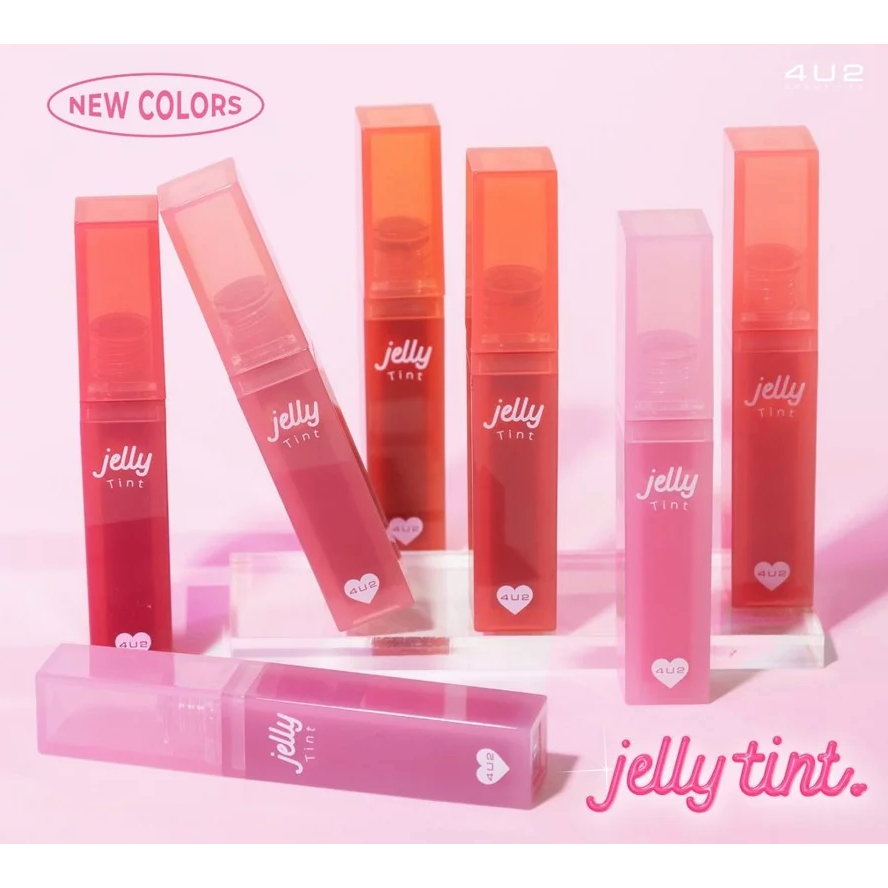 4U2 JELLY TINT 4g ลิปทินท์เนื้อเยลลี่