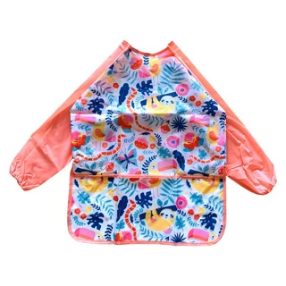 มาใหม! เสื้อกันเปื้อนทำกิจกรรมศิลปะ 5-8 ขวบ Kids Art Apron แขนยาว เสื้อศิลปะ