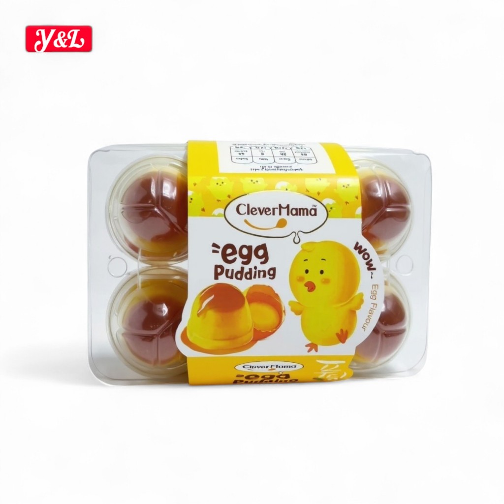 1 แพ็ค CLEVER 230 กรัม PUDDING-EGG  อร่อยสดชื่น ทานอร่อย ลองเลย