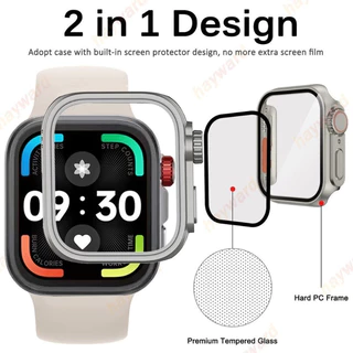เคสสำหรับ Huawei Watch Fit 4 Pro 4 3 ฟิล์มกันรอยหน้าจอ กรอบกันกระแทก กระจกนิรภัย + PC เปลี่ยนเป็นเคส Ultra