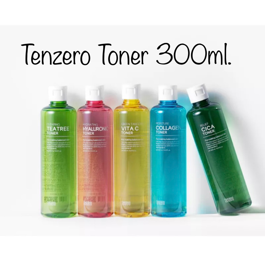 แท้💯พร้อมส่งTenzero Toner TeaTree/Hyaluronic ขนาด300ml.