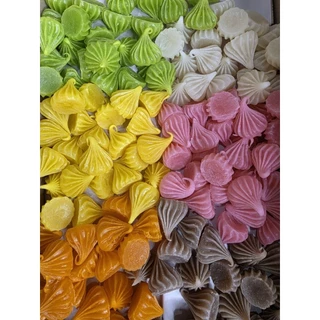 อาลัวกะทิสดเพชรบุรี เม็ดใหญ่ อบควันเทียน อร่อย ไม่หวานมาก ครึ่งกิโล