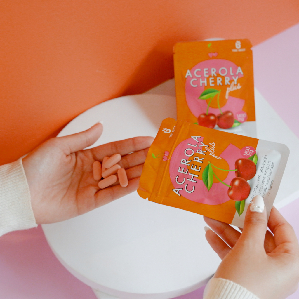 {3ซอง30เม็ด}วิตามินหน้าเงาเกาหลี Acerola Cherry Plusทานทุกวันผิวสวยสดชื่นสดใสทุกวัน - รูปที่ 4