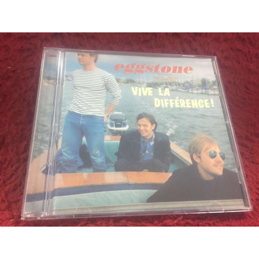 CD Eggstone – Vive La Différence! สภาพตามรูปปก ZA168-31