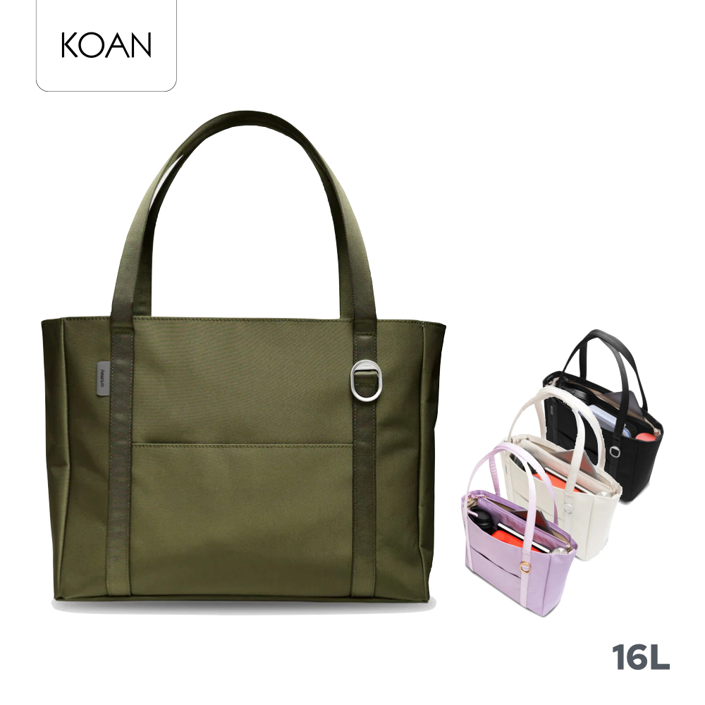Orbitkey กระเป๋าใส่อุปกรณ์ Daily Tote (16L)/ Plus (21L) - Black/Lilac/Olive/Stone
