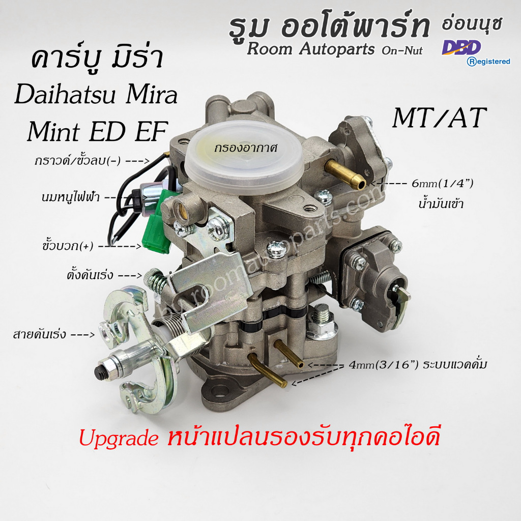 คาร์บูมิร่า Mira Mint ED10 L80 EF โปรดอ่านรายละเอียด สอบถามก่อนสั่งซื้อ